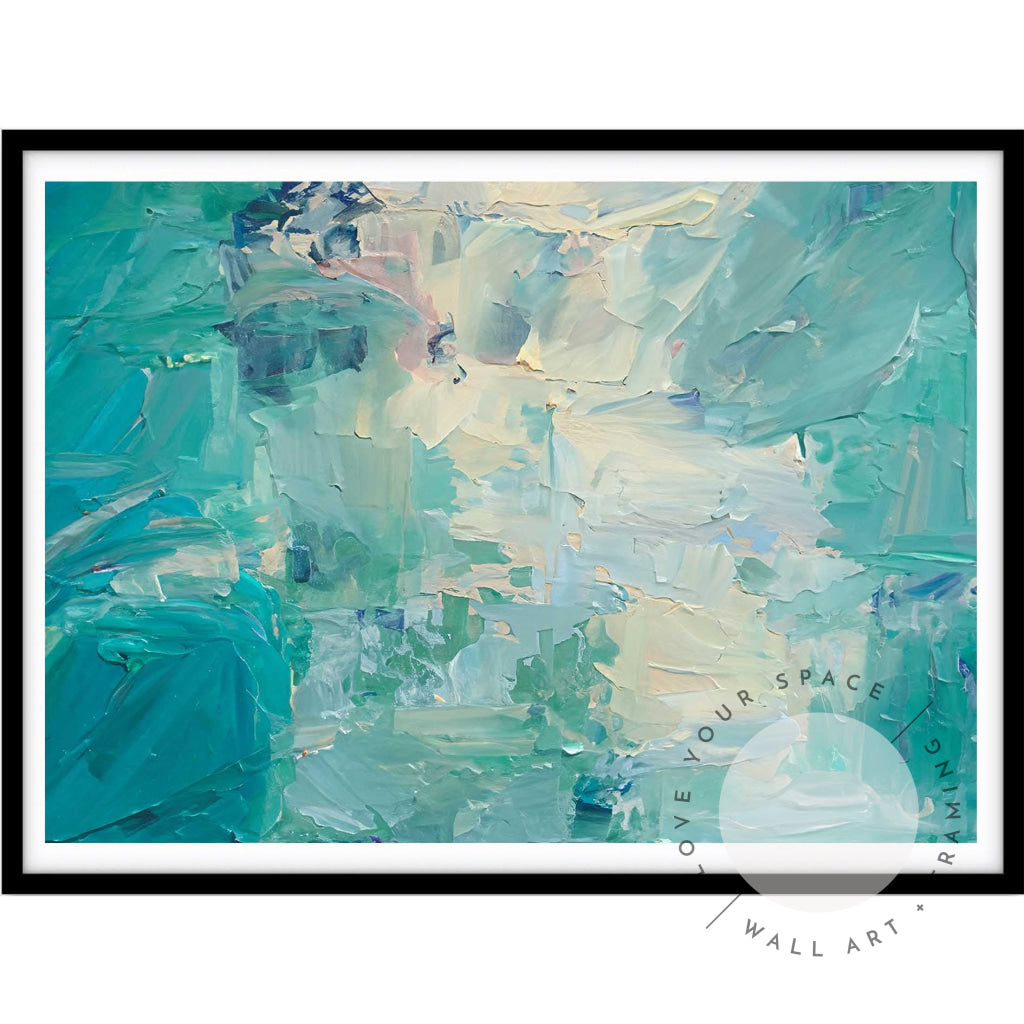 Drift A4 (21cm x 29.7cm) / Black Posters Prints & Visual Artwork