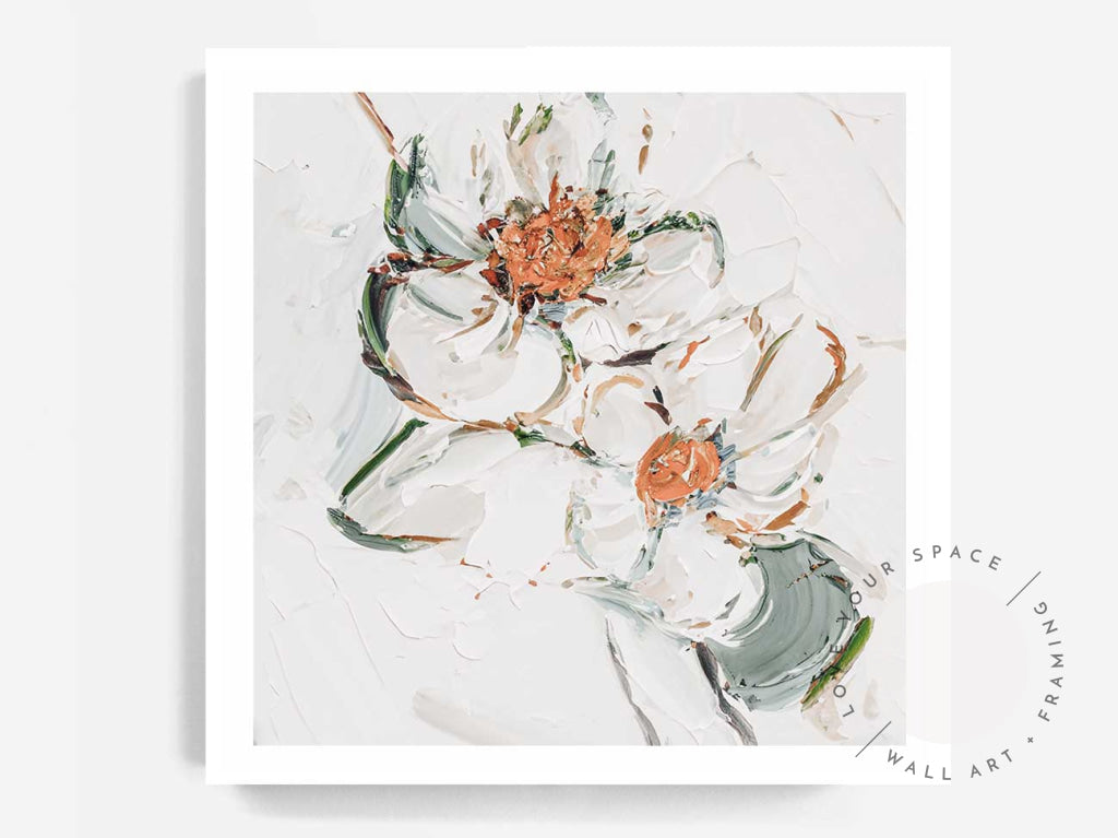 Flourish 50cm x 50cm / No Frame Posters Prints & Visual Artwork
