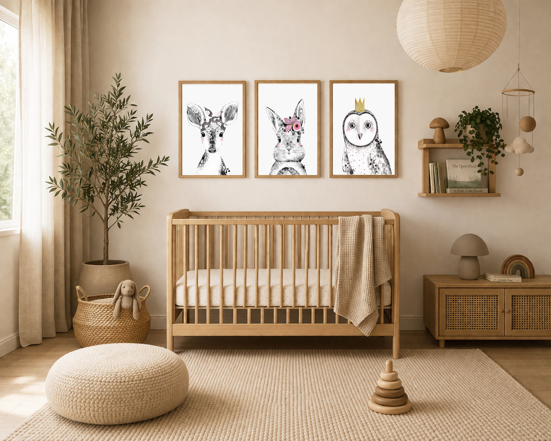 Baby Woodland Animal Sketches - Bundle