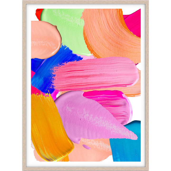 Neon Paint Strokes II