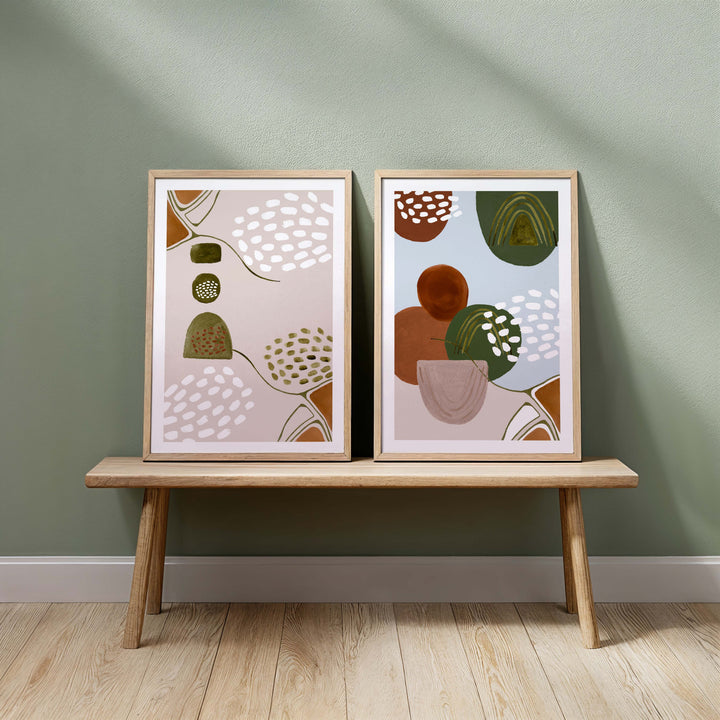Set of 2 - Dot Pattern no.1 & no.2