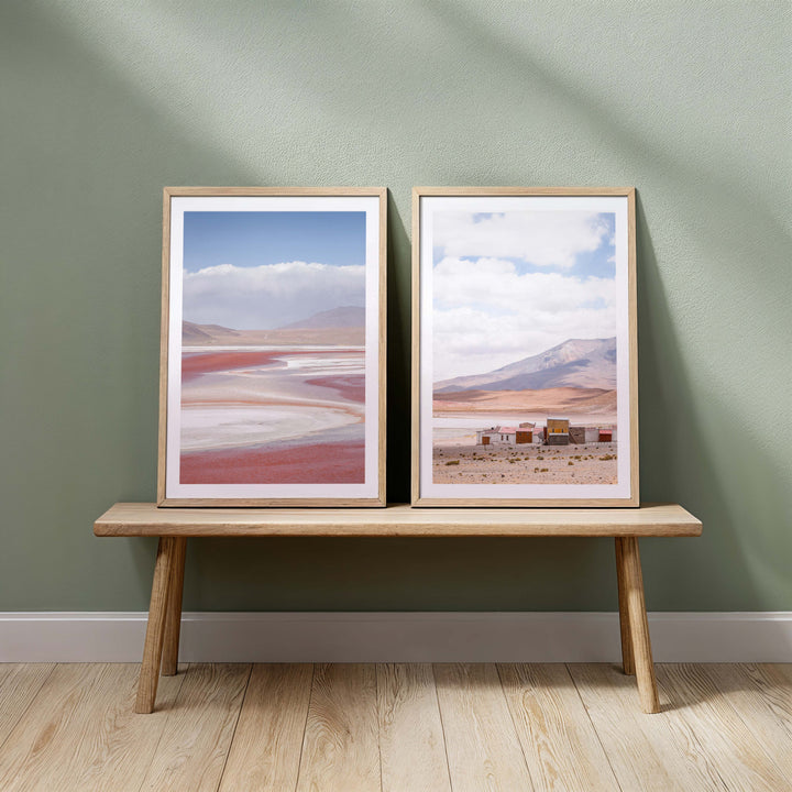 Set of 2 - Pink Salt  + Little Town