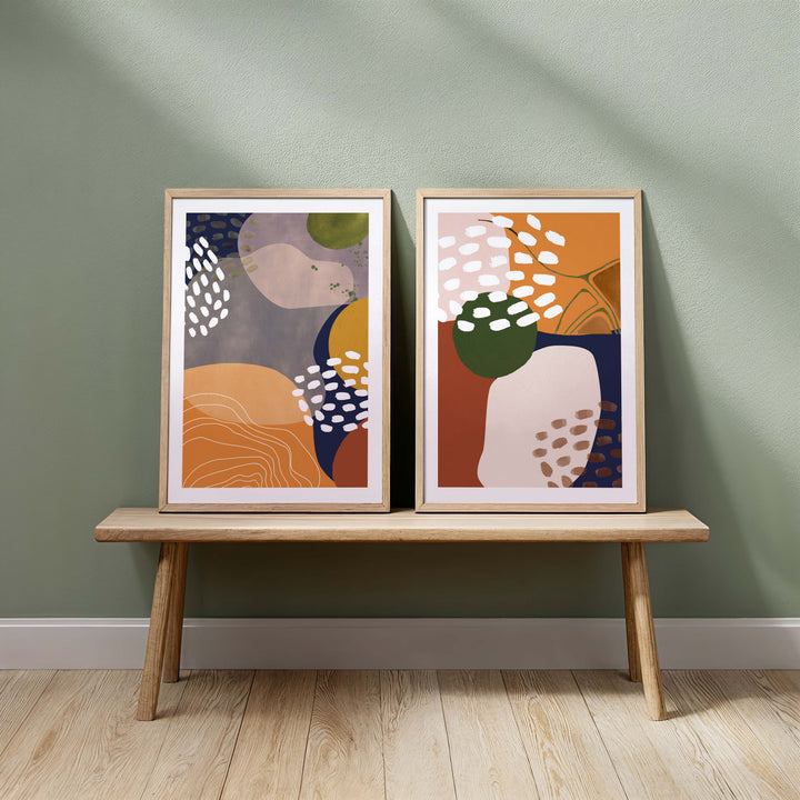 Set of 2 - Dot Pattern no.3 & no.4
