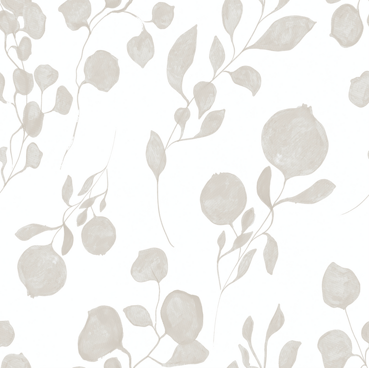 Faded Blossoms - Designer Wallpaper