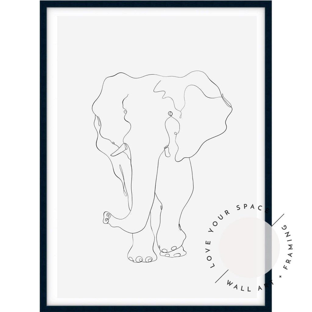 Animal Line Drawings (9 different styles) - Love Your Space