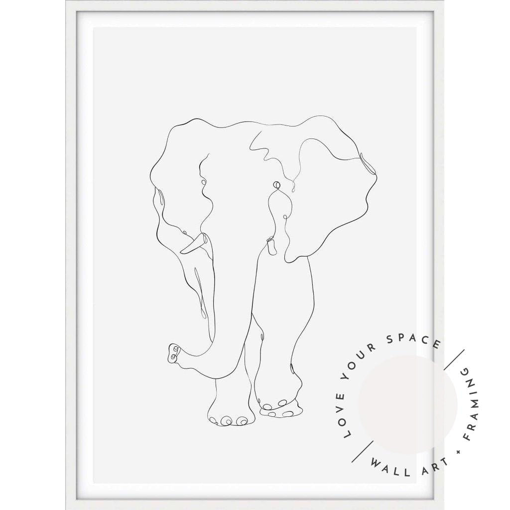 Animal Line Drawings (9 different styles) - Love Your Space