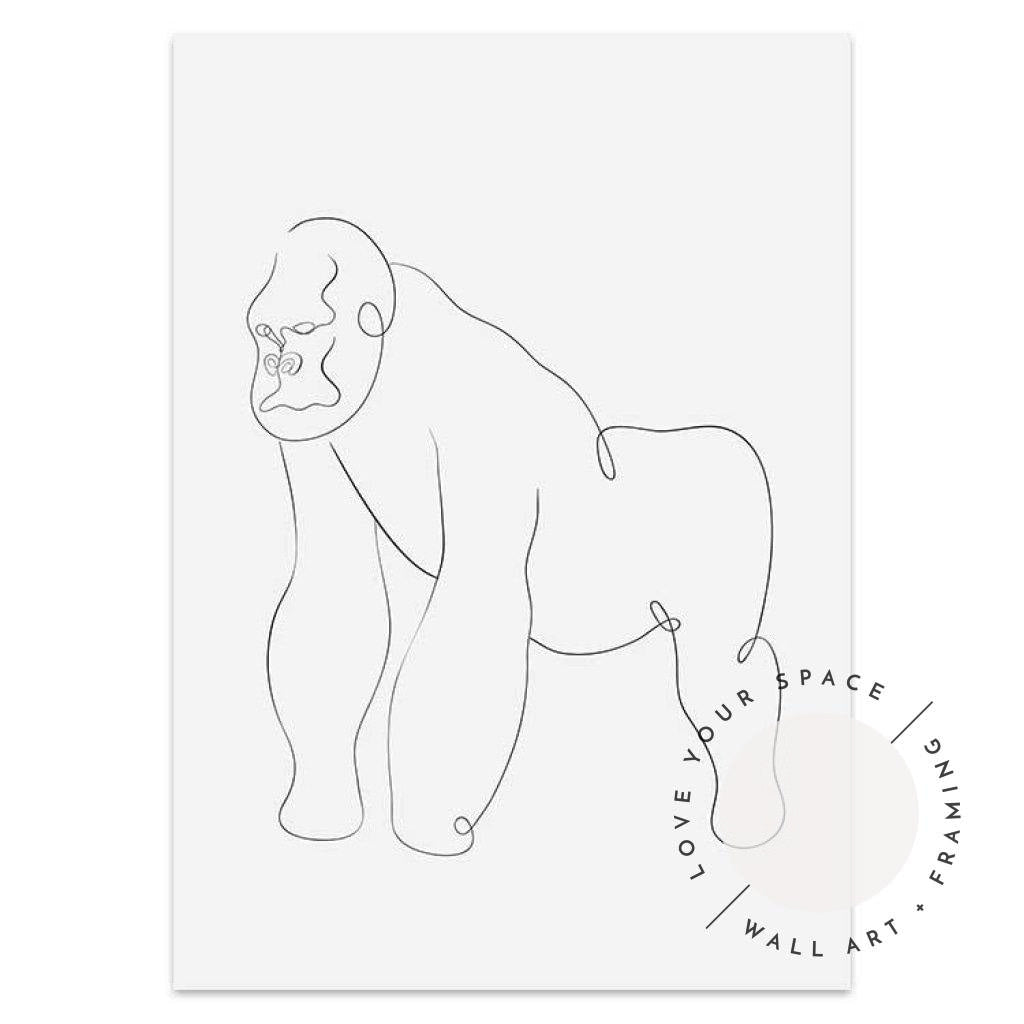 Animal Line Drawings (9 different styles) - Love Your Space