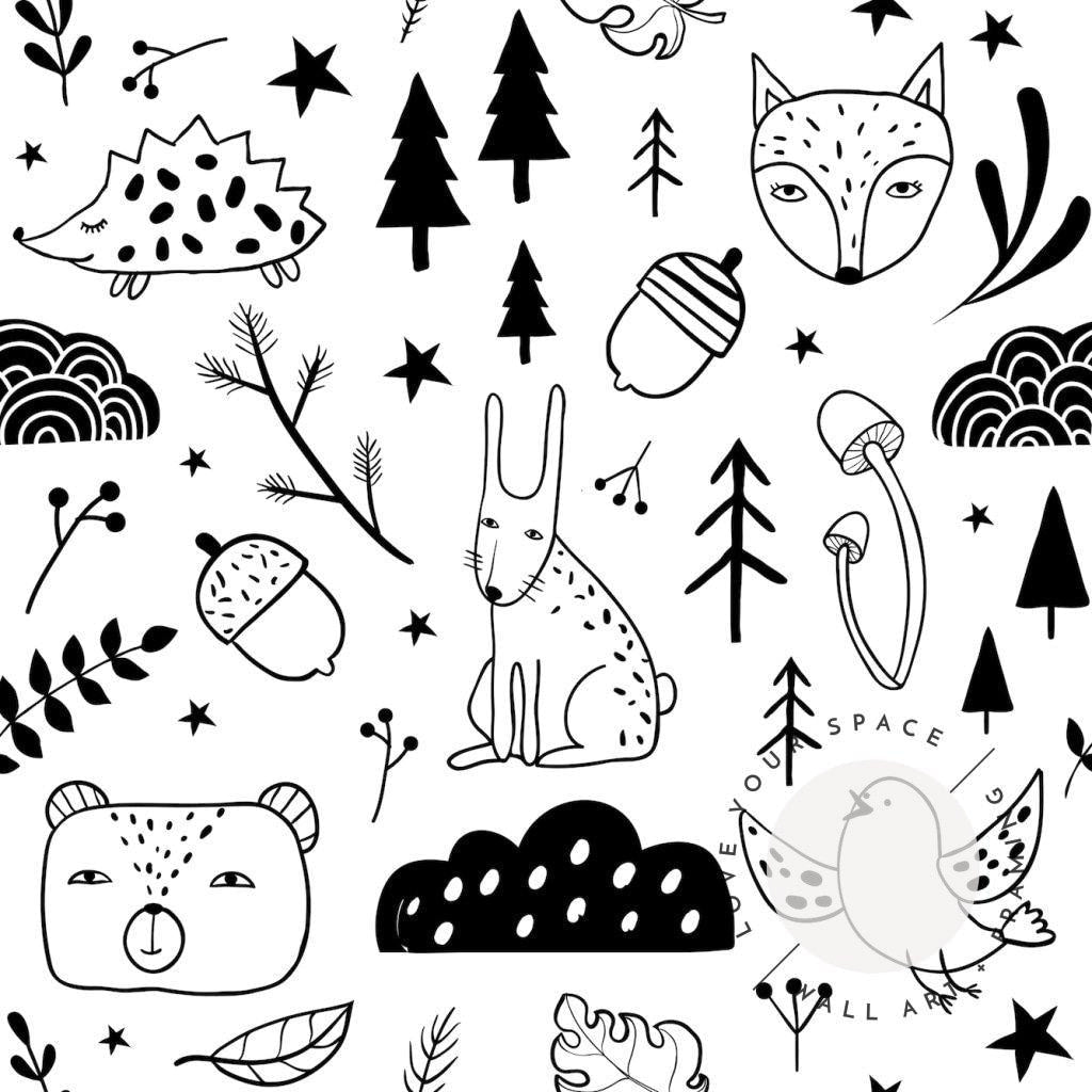 Arch Decal | Forest Friends - Love Your Space