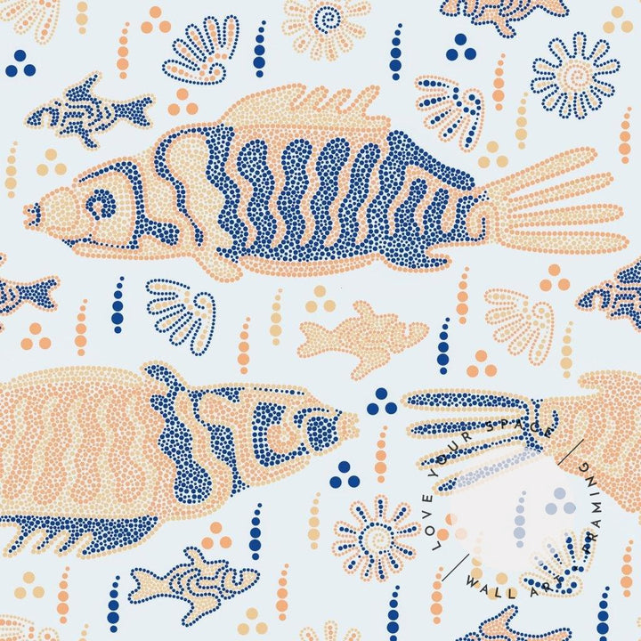 Arch Decal | Tribal Fish - Love Your Space