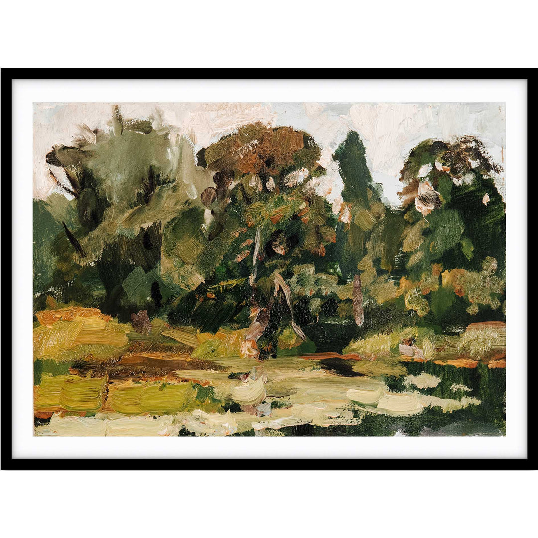 Painted Bushland I