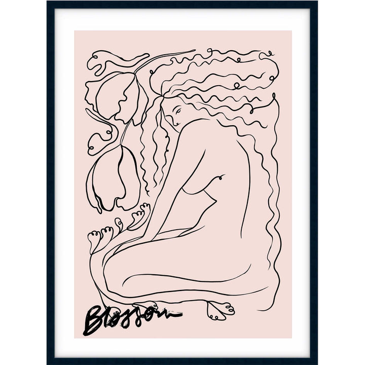 Blossom Line Drawing