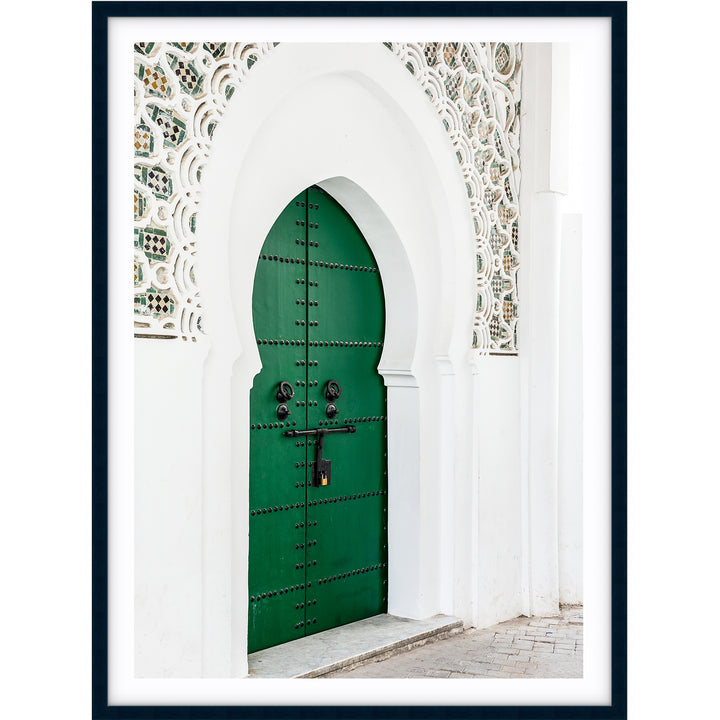 Moroccan Green Door