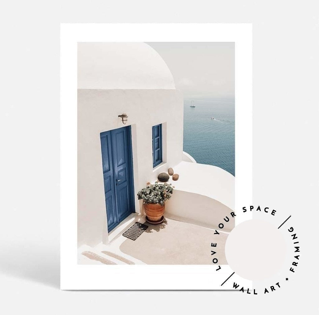 Blue Door - Santorini - Love Your Space