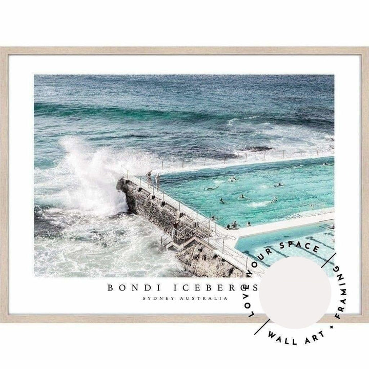 Bondi Icebergs II (with title) - Love Your Space