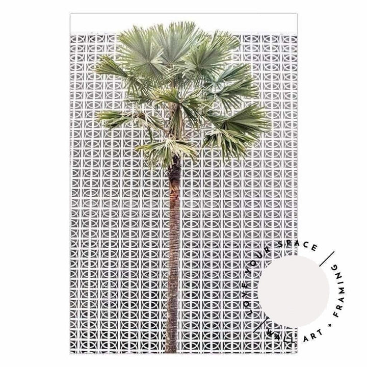 Breeze Block Palm no.1 - Love Your Space