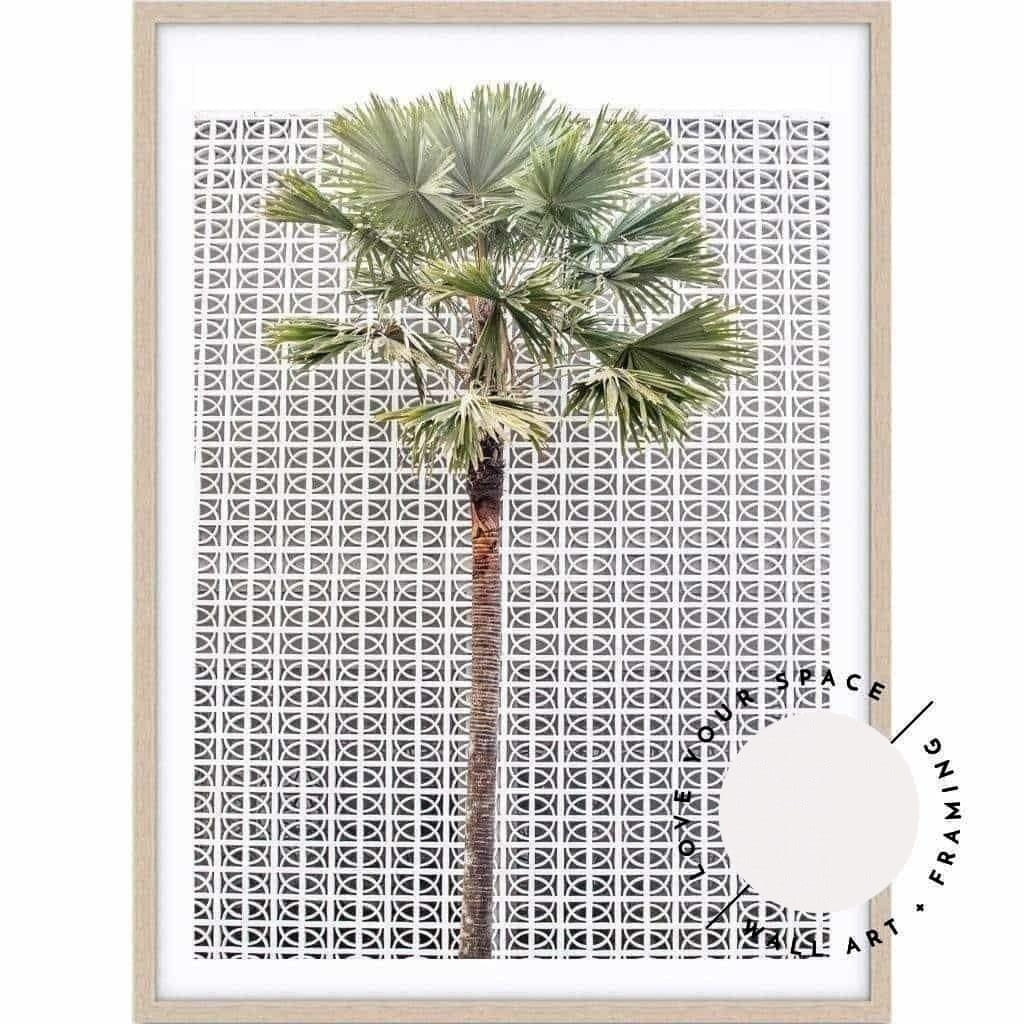 Breeze Block Palm no.1 - Love Your Space