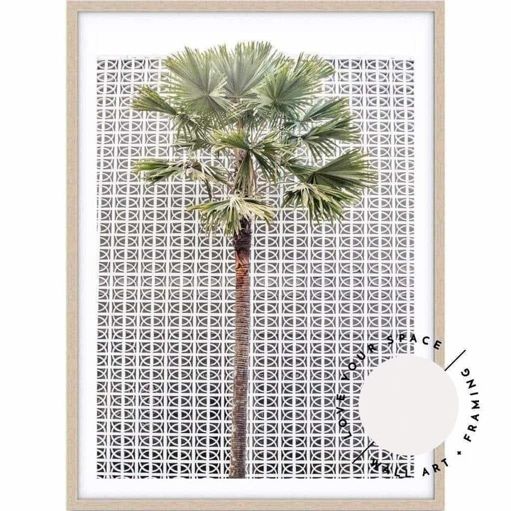 Breeze Block Palm no.1 - Love Your Space