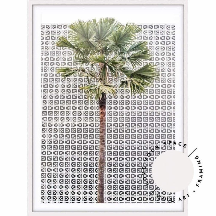 Breeze Block Palm no.1 - Love Your Space