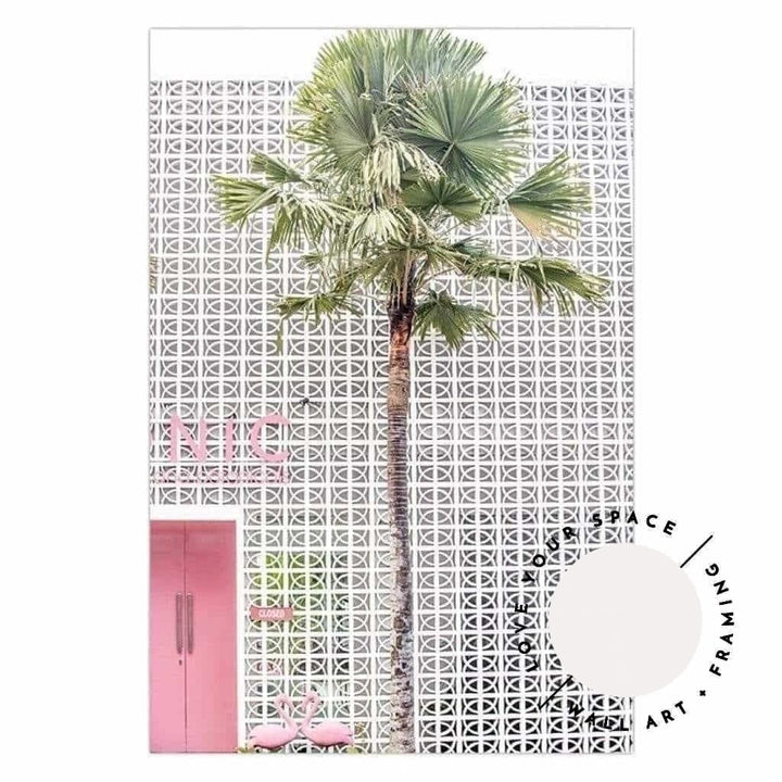 Breeze Block Palm no.3 - Love Your Space