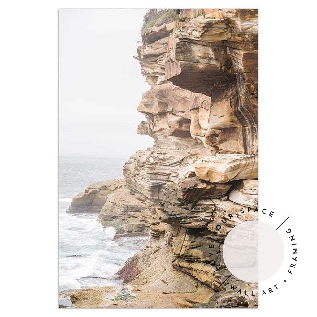 Bronte Beach Cliffs no.1 - Love Your Space