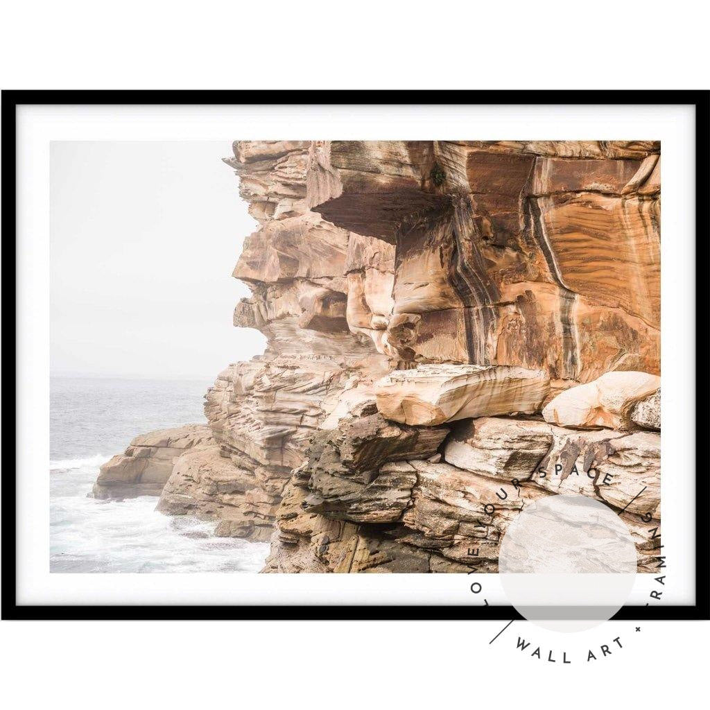 Bronte Beach Cliffs no.2 - Love Your Space