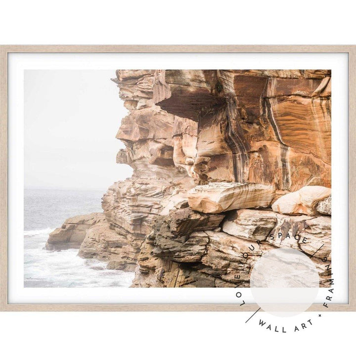 Bronte Beach Cliffs no.2 - Love Your Space