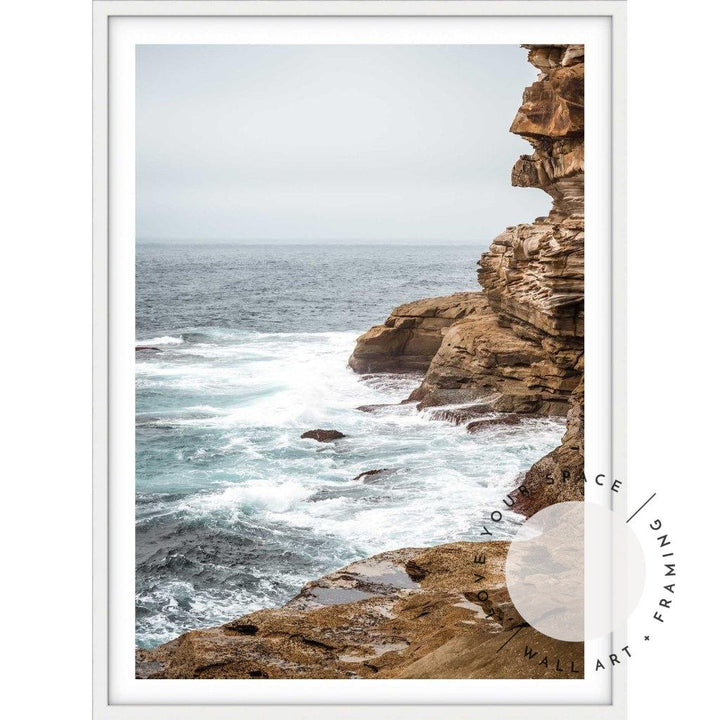 Bronte Beach Cliffs no.4 - Love Your Space