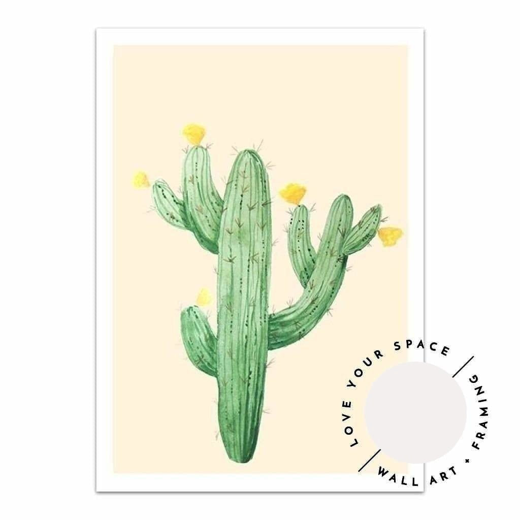 Cactus I - Watercolour - Love Your Space