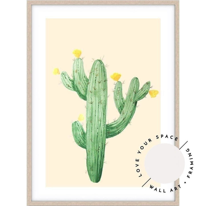 Cactus I - Watercolour - Love Your Space