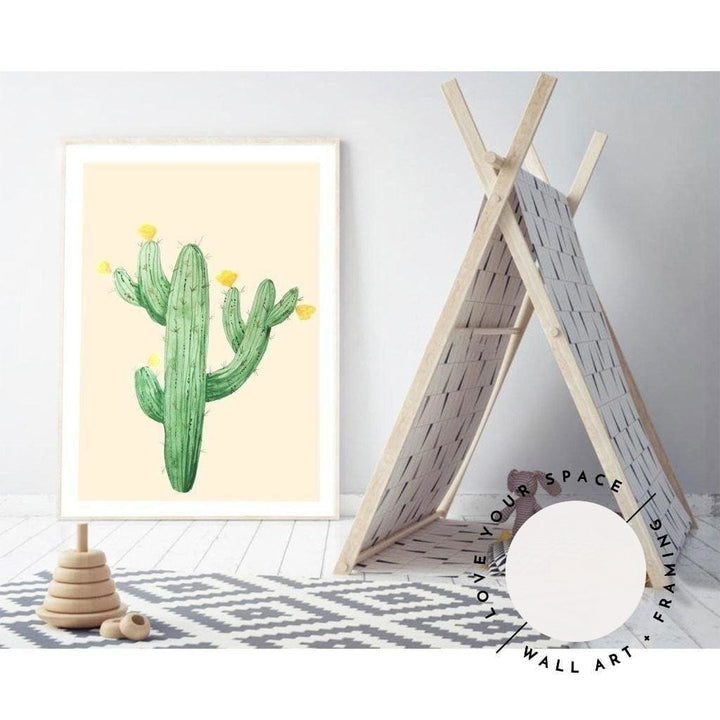 Cactus I - Watercolour - Love Your Space