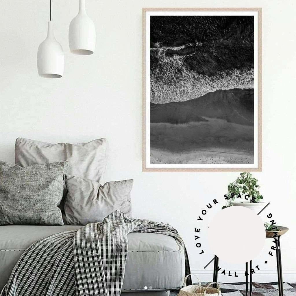 Catho's Beach no.1 - Black & White - Love Your Space