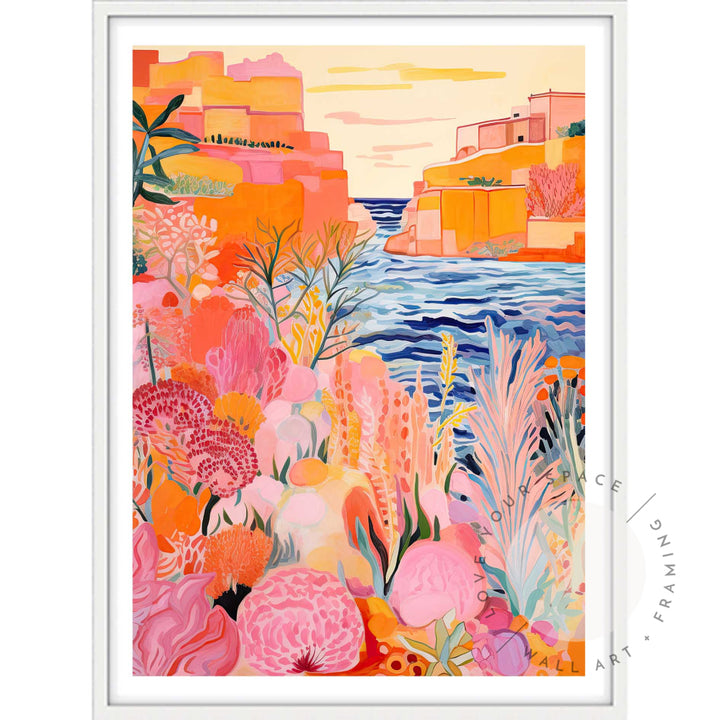 Coral Coast II A4 (21cm x 29.7cm) / White Posters Prints & Visual Artwork