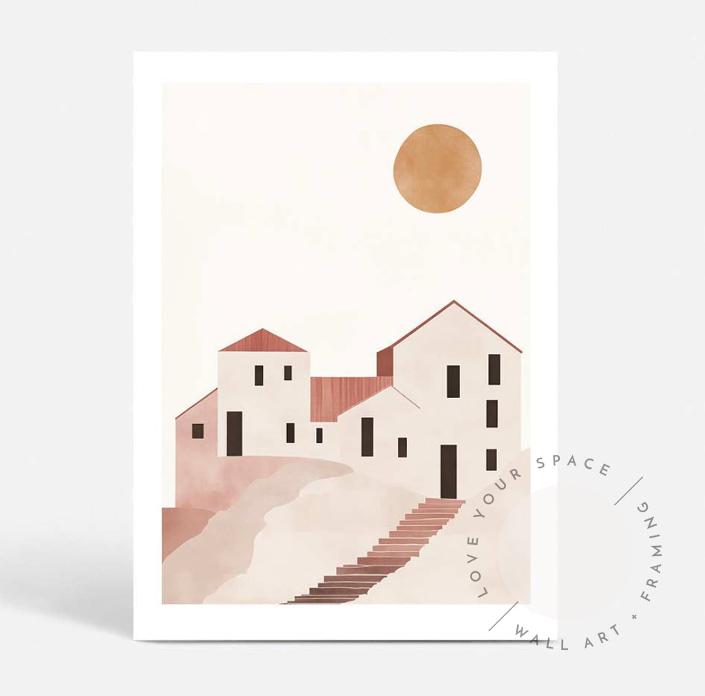 Desert Glow II A4 (21cm x 29.7cm) / No Frame Posters Prints & Visual Artwork