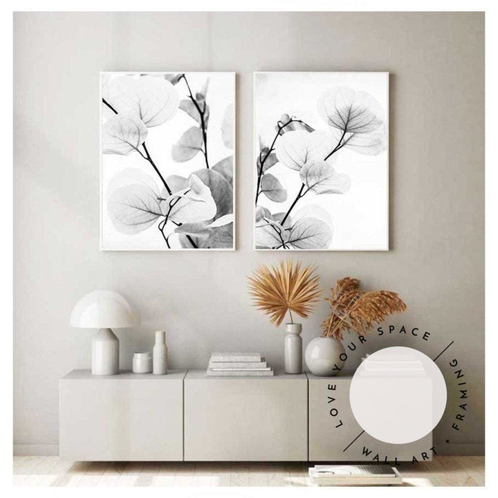 Dried Eucalyptus I - B&W - Love Your Space