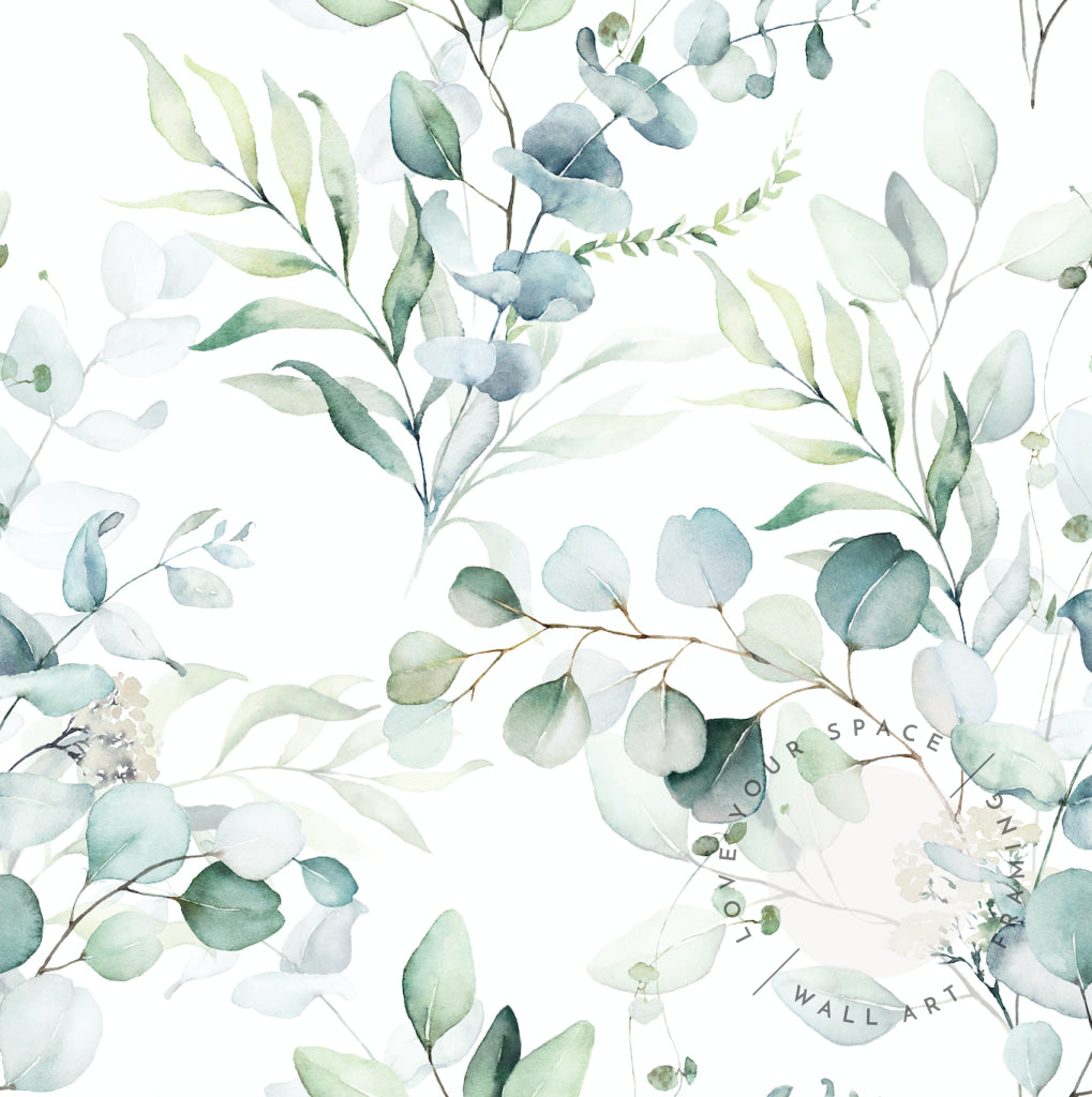 Eucalyptus Designer Wallpaper