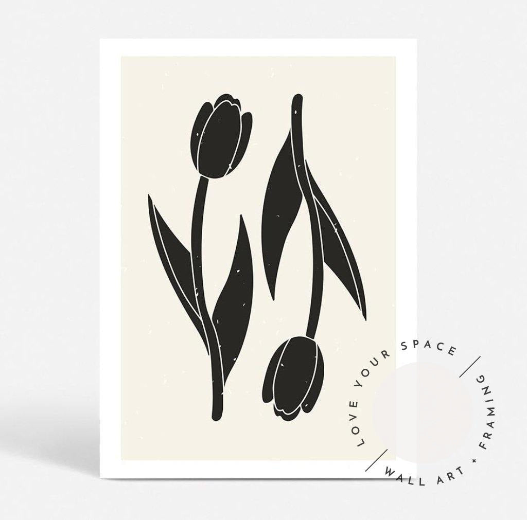 Floral Silhouette II - Love Your Space