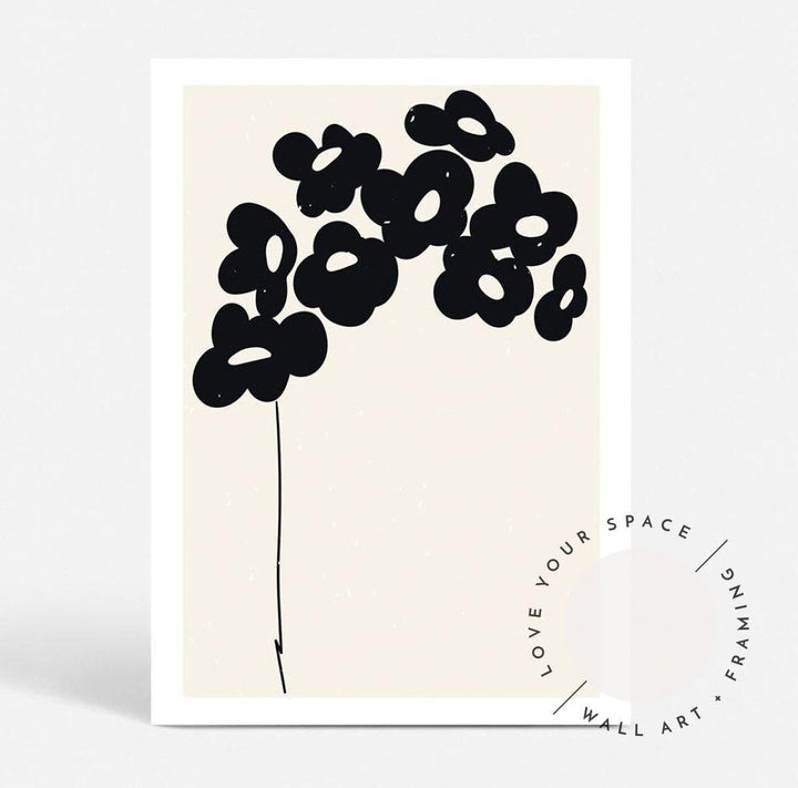 Floral Silhouette III - Love Your Space