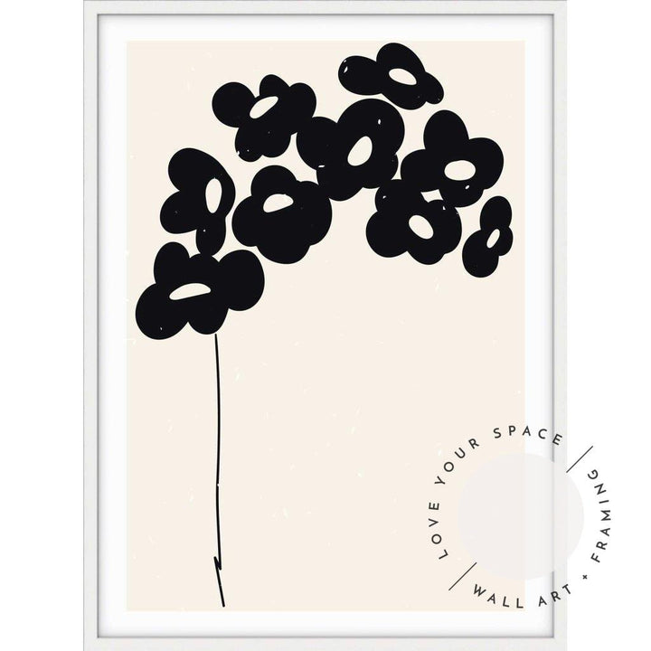 Floral Silhouette III - Love Your Space