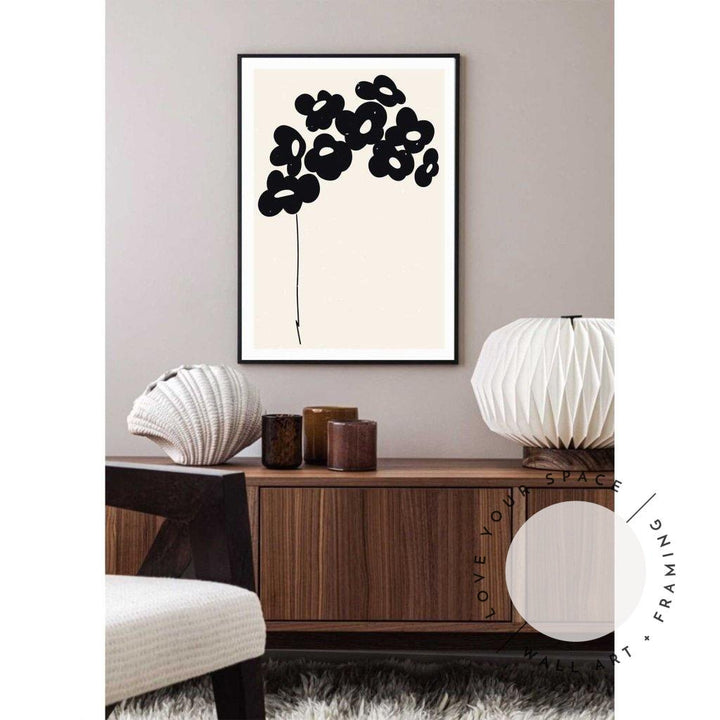 Floral Silhouette III - Love Your Space