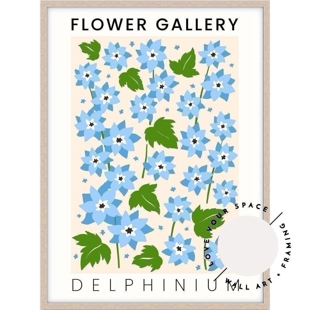 Flower Gallery - Delphinium - Love Your Space