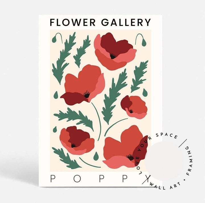 Flower Gallery - Poppy - Love Your Space