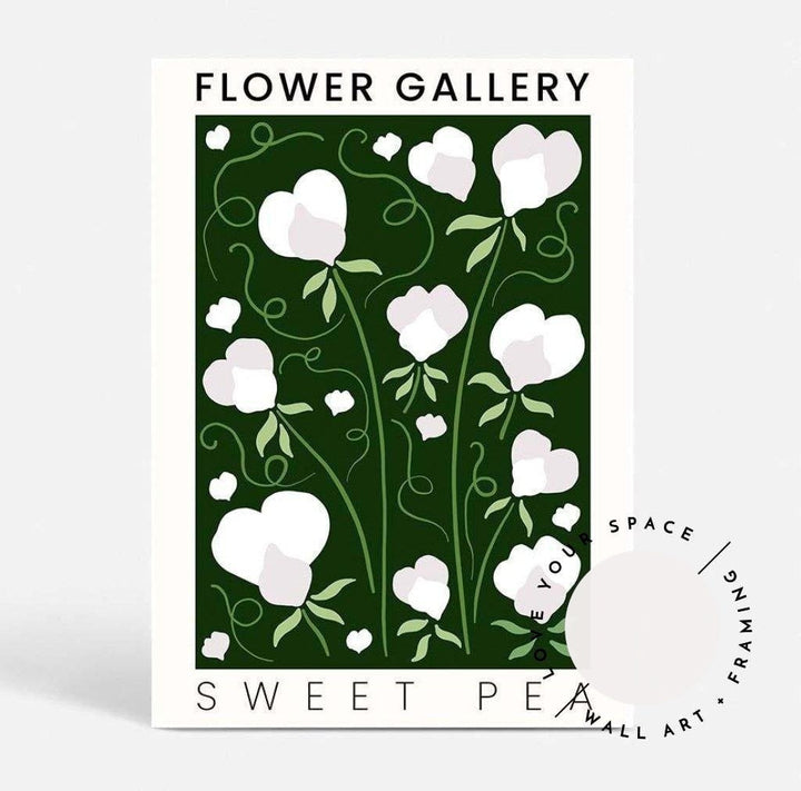 Flower Gallery - Sweet Pea - Love Your Space