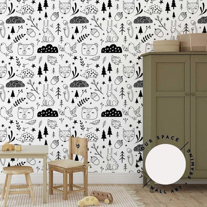 Forest Friends Designer Wallpaper - Love Your Space