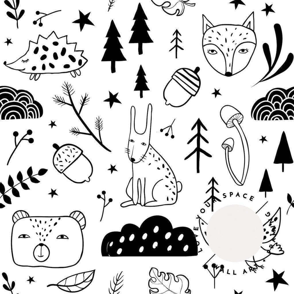 Forest Friends Designer Wallpaper - Love Your Space