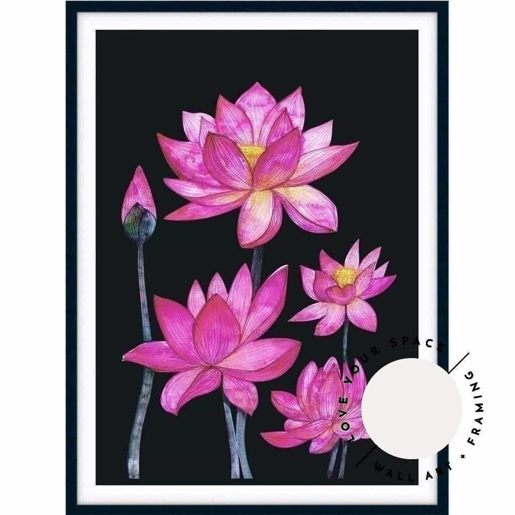 Lotus Sketch - Love Your Space