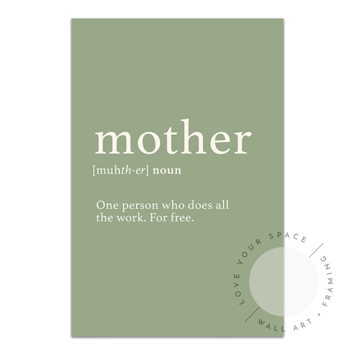 Mother Posters Prints & Visual Artwork