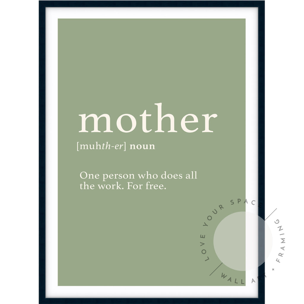 Mother Posters Prints & Visual Artwork