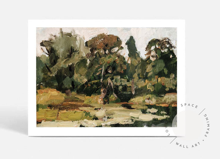 Painted Bushland I