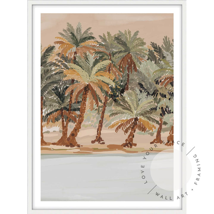 Painted Palm Trees