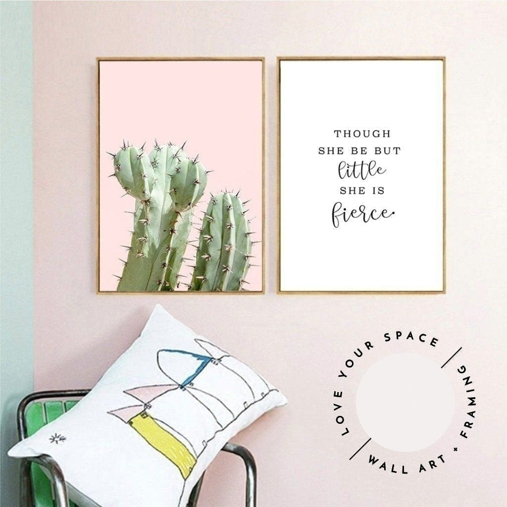 Pink Cactus - Love Your Space